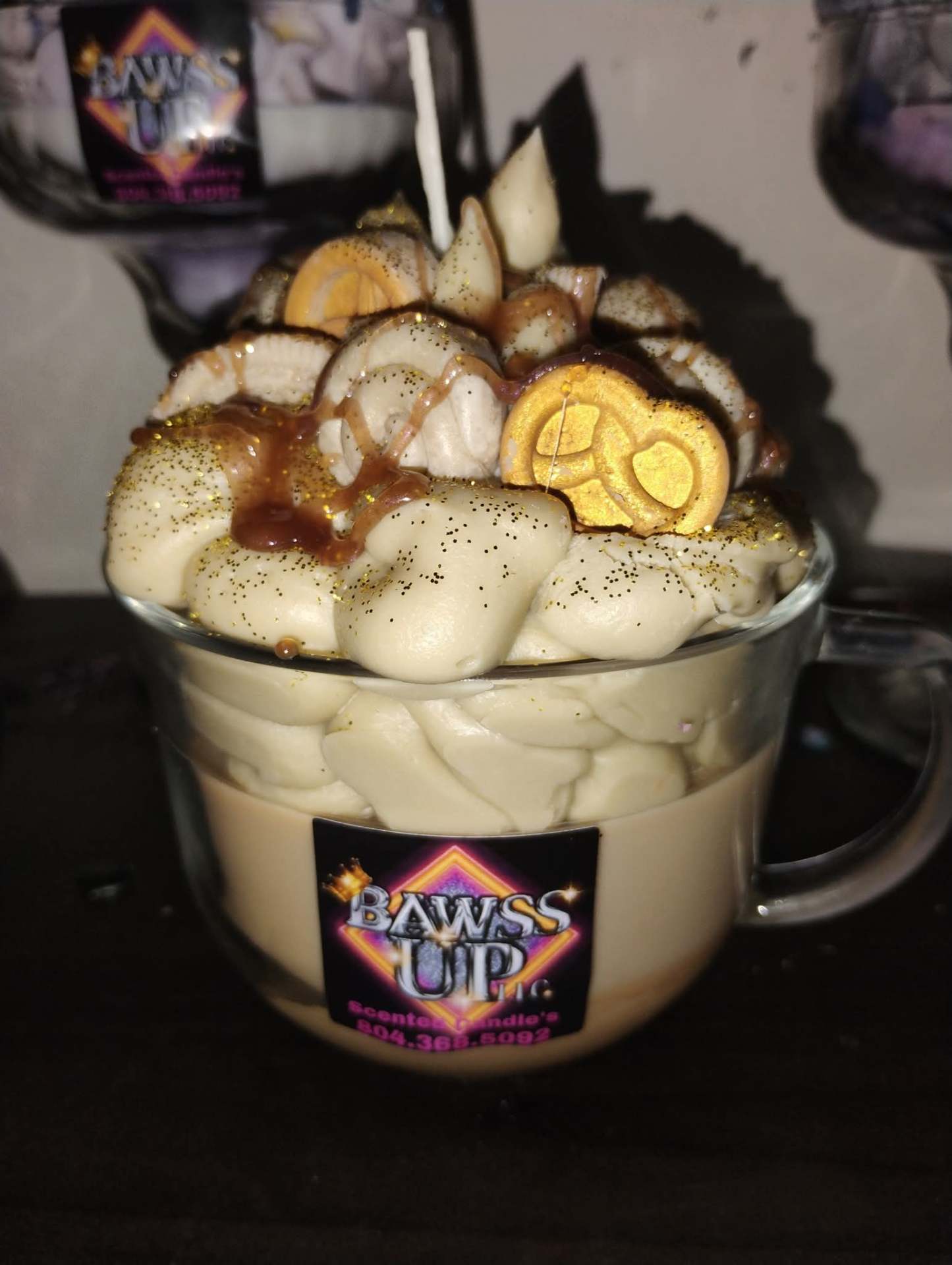 Bawss Up handcrafted candle