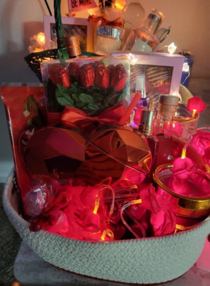 Bawss Up custom gift basket 2